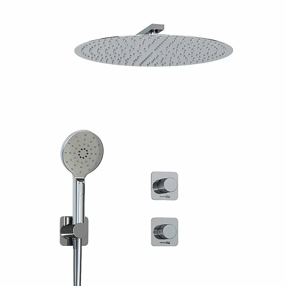 Душевая система WasserKRAFT Mosel 4600 SET2832 хром