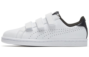 Кроссовки Puma Smash Velcro 'White Black' 363723-03