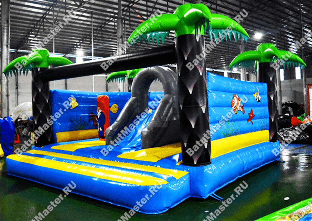 Надувной батут "Компания клоунов"