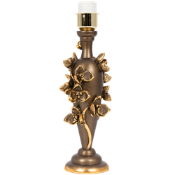 Настольная лампа Орхидея Лира Бронза Тюссо Кофе