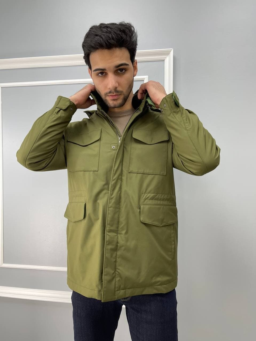Куртка Loro Piana с мехом