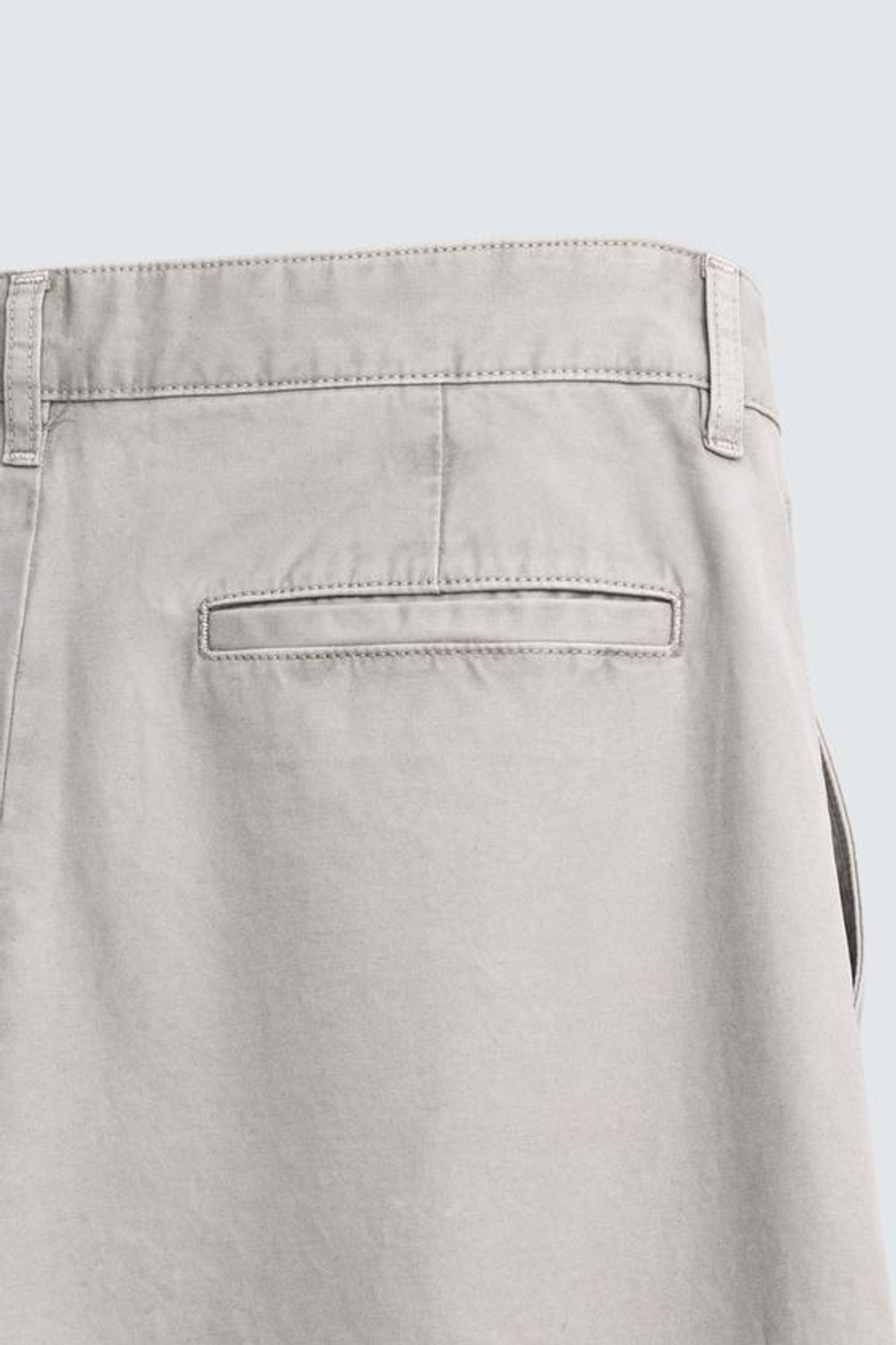 ZARA БРЮКИ RELAXED FIT СО СКЛАДКАМИ LIMITED EDITION, ЖЕМЧУЖНО-СЕРЫЙ