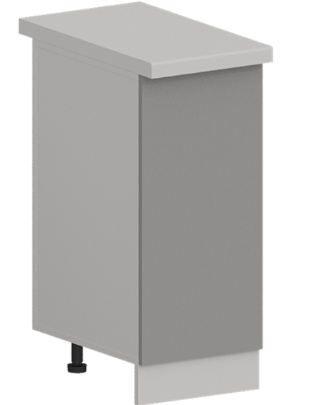 Кухня Модуль ШН 350 Графит / Лайт Грей