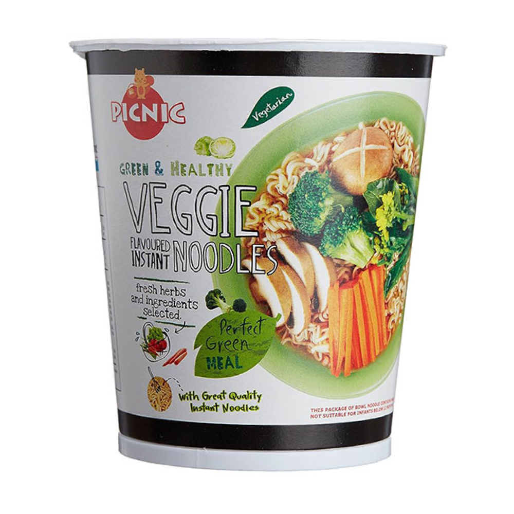 Лапша со вкусом овощей Picnic, 60 г