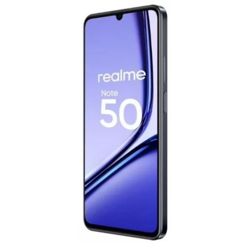 Смартфон realme Note 50 4/128 ГБ RU, Dual nano SIM, полуночно-черный