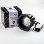 385147 Светильник CICLONE CYL 18W LED 1456LM 60G ЧЕРНЫЙ 4000K IP65