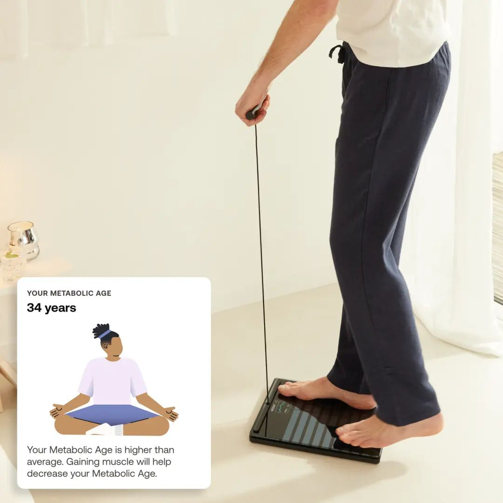 Умные весы Withings Body Scan темный