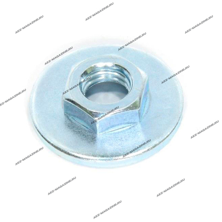 Гайка зажима диска УШМ: Верхняя с резьбой
