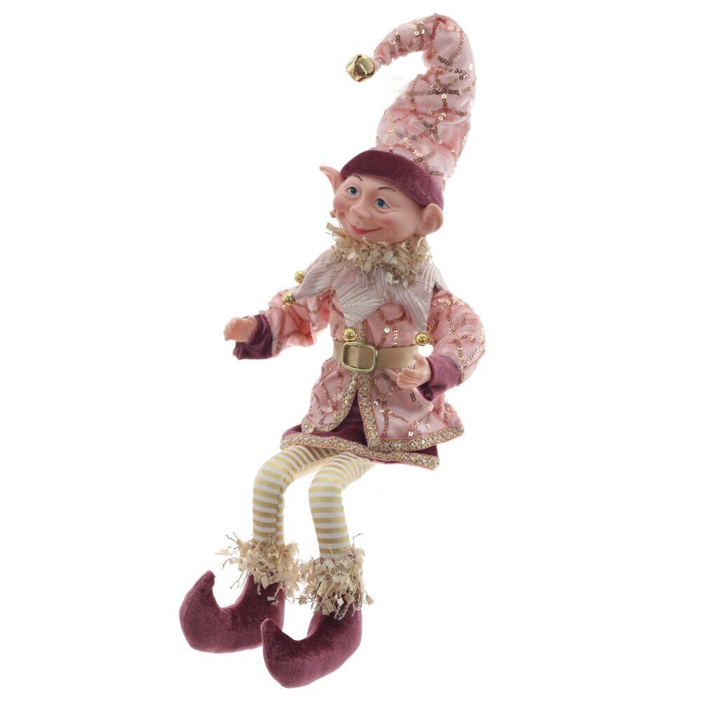 GAEM Игрушка набивная подвесная "Эльф", L16 W12 H53 см (полка 25 см.)