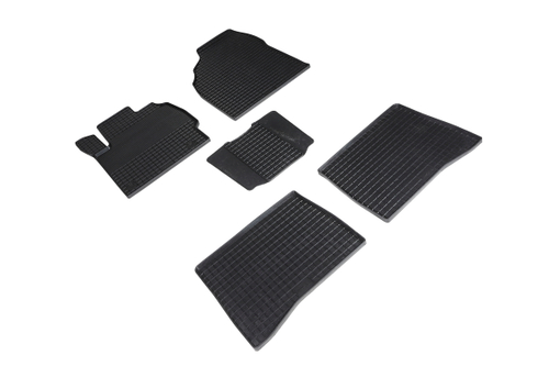 Резиновые коврики Сетка для Toyota Prius III (XW30 правый руль) 2009-2015 Seintex.96850