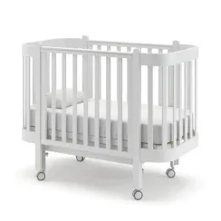 Детская кроватка с продольным маятником Гандылян Молли Белая