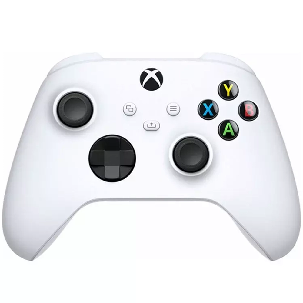 Беспроводной контроллер Xbox Controller Robot White (QAS-00003)
