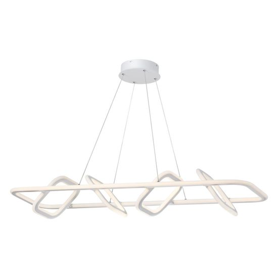 359184 OVER NT23 312 белый Светильник подвесной диммируемый, в комплекте пульт ДУ IP20 LED 4000К 175W 220V ONDO