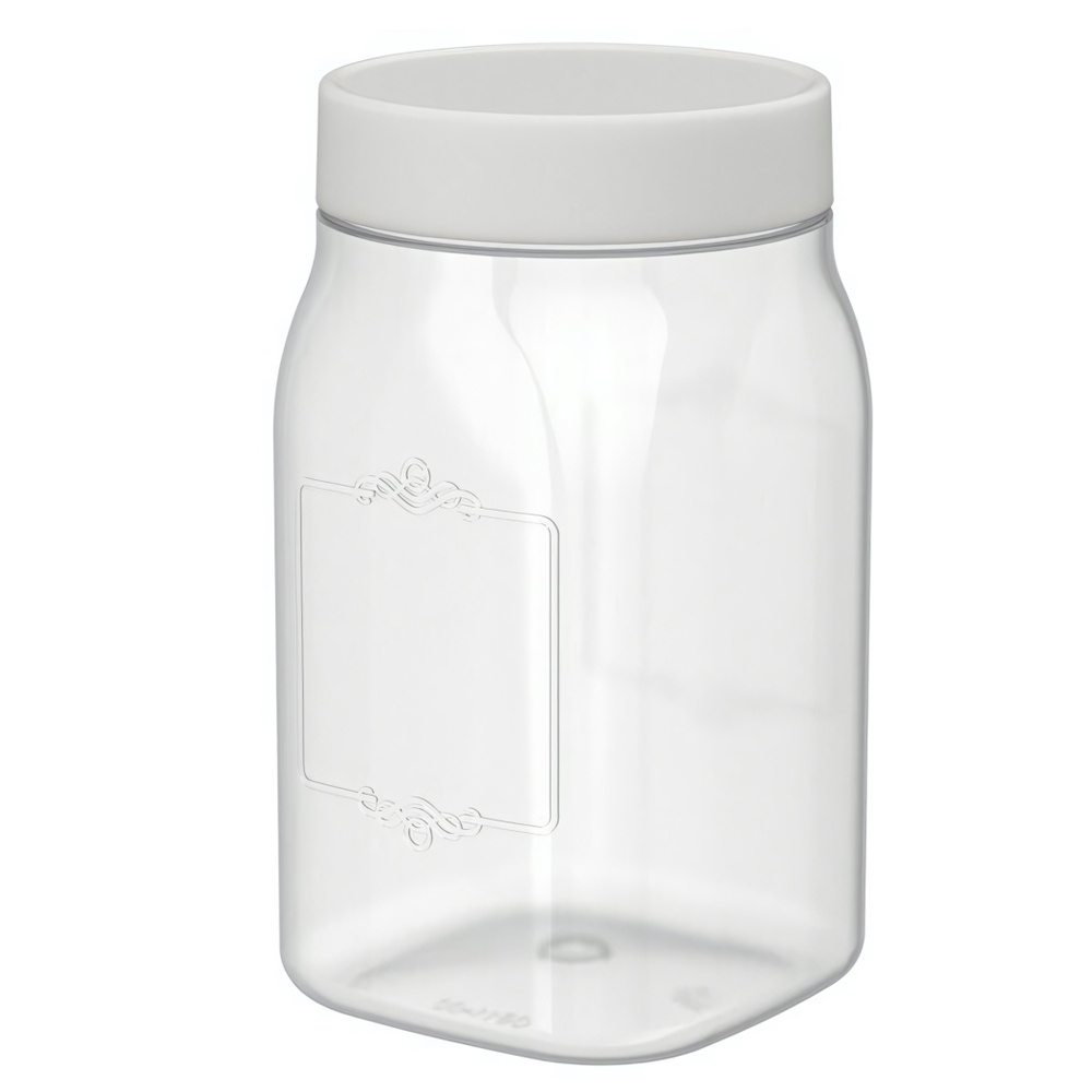 Емкость для сыпучих продуктов "Lentils" 1л (светло-бежевый)