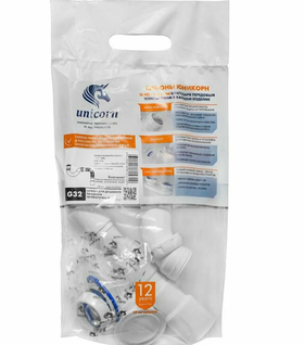 Сифон для душ поддона 50*40 с гофрой 40*40/50 G32 UNICORN G32