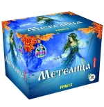 Батарея салютов Метелица (FPM12) от Фаворит Пиро Групп, 30 залпов, 25 мм