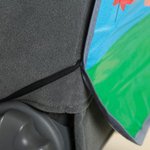 3554885 Накидка-незапинайка Часы, пвх, 61 х 46 см