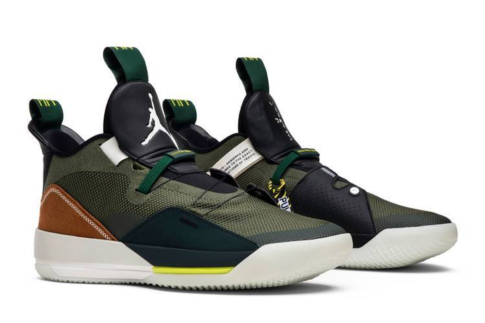 Кроссовки Travis Scott X Jordan Air Jordan 33 Nrg Olive