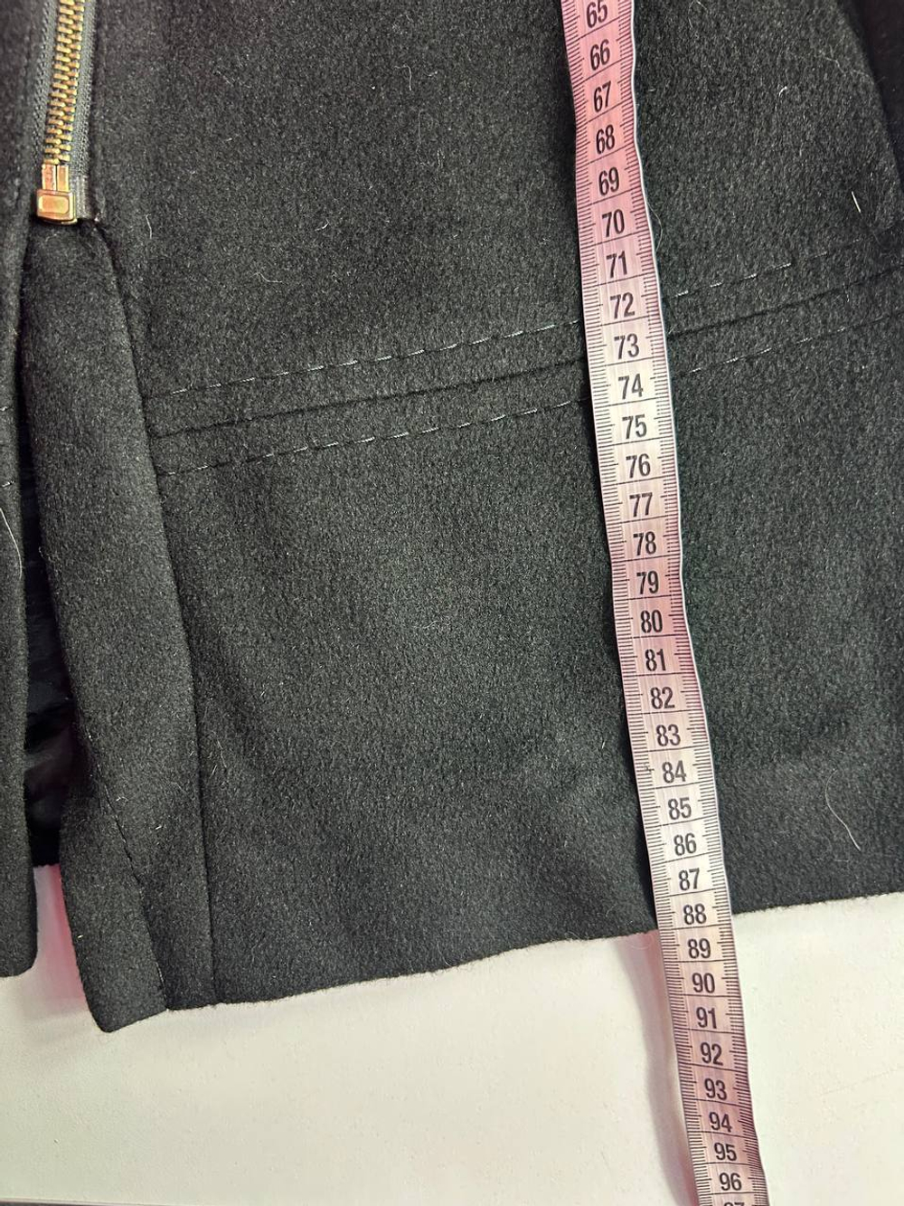 Пальто на молнии, визуально 48 размер