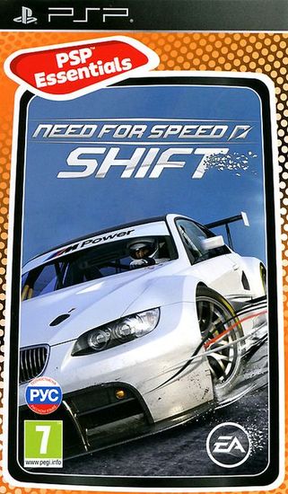 PSP Need For Speed Shift Б/У (Полностью на русском языке) ULES-01275