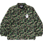 A Bathing Ape Abc Camo Coach Куртка зеленый