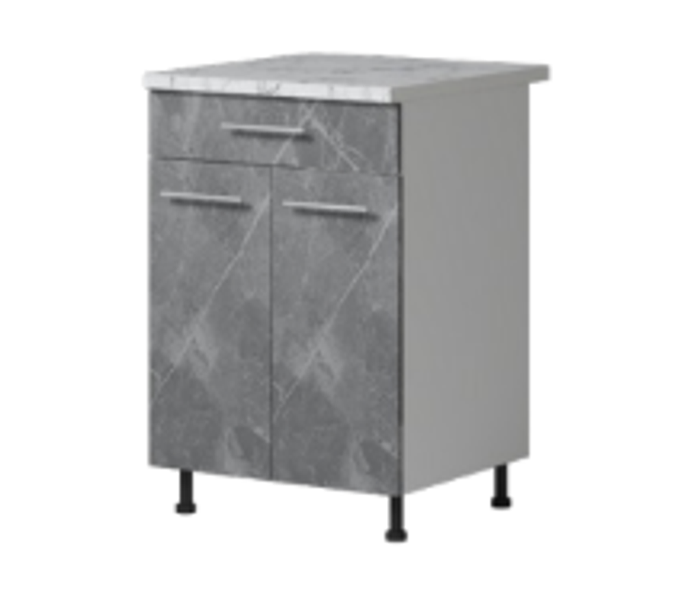 Кухня Alisa Каспий - Стол рабочий 600 с ящиком