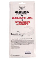 Твистер LJ 3D BBS Series KUBIRA FIRE TAIL 9,0in (22,86)/PG43 1 шт. в упак.