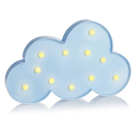 Световая фигура "Голубое облачко" 18,5*29,5*3,3 см