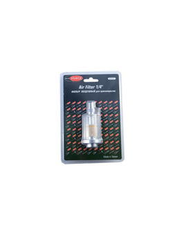 Фильтр воздушный мини для краскопультов в блистере 1/4'' RockForce##Rock FORCE RF-AF-02