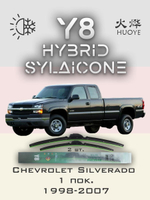 Щетки стеклоочистителя HUOYE Y8 550/550 мм на Chevrolet Silverado | Hook/J-Hook