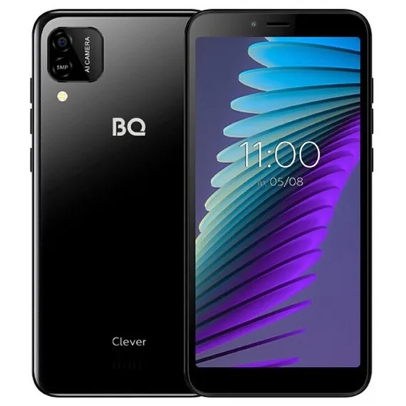 Смартфон BQ 5765L Clever, 5.7&quot;, IPS, 2 sim, 3Гб, 16Гб, 5 Мп, microSD, 2700 мАч, черный