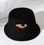 Панама для девочки "Радуга" цвет чёрный, р. 50/ 7303917 MINAKU