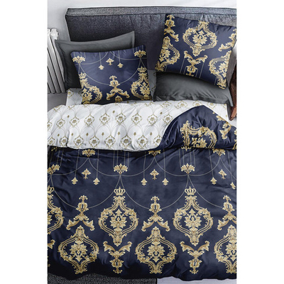 Постельное белье 1,5 поплин «Королева» наволочки 50*70см Sweet Sleep Павлайн