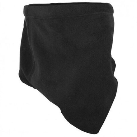 Шарф флисовый черный  ВКБО