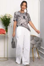 Блуза Вечерний свет (серая) Б14005-25М LT Collection