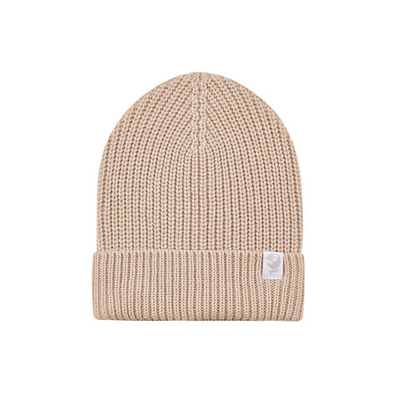 Вязаная шапочка Бини (бронза)
