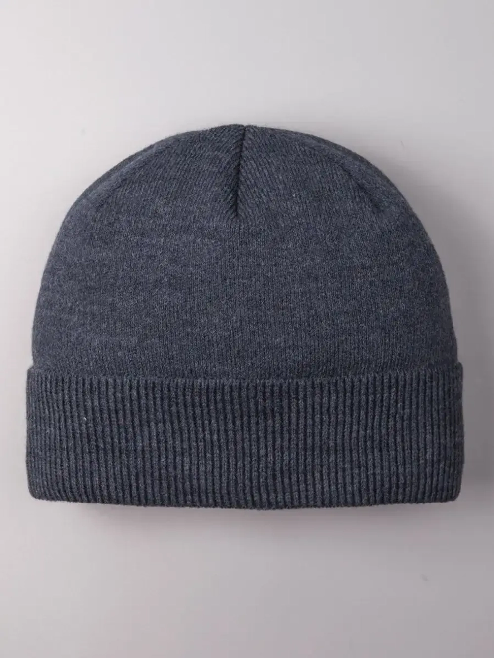 Шапка бини зимняя вязаная