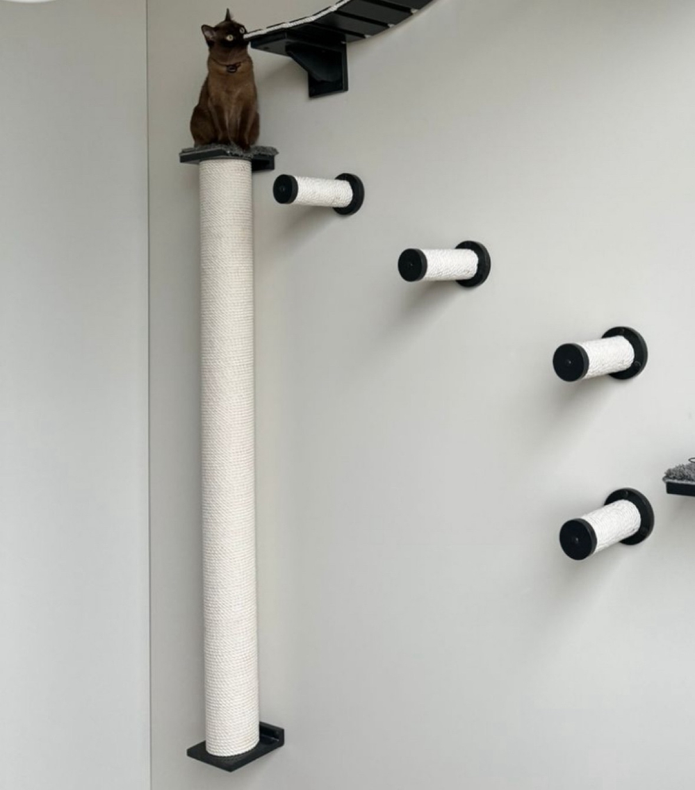 Колонна настенная