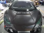 Передний бампер и капот для переделки Lamborghini Huracan в стиль Tecnica Ламборгини Хуракан