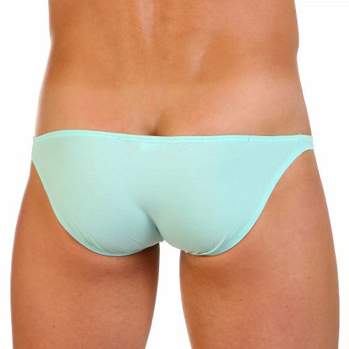 Мужские трусы брифы светло-голубые Romeo Rossi RR2001-17