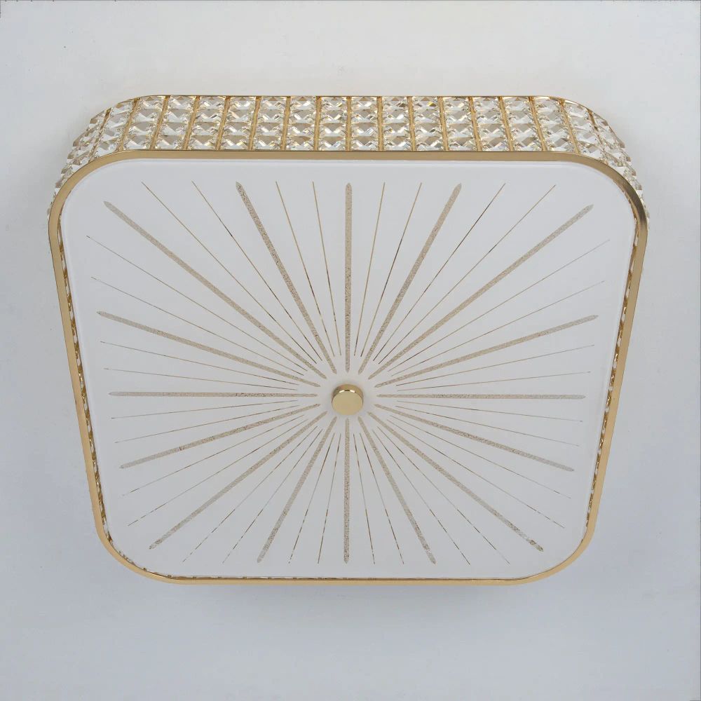 Citilux Портал CL324282 Люстра хрустальная Золото