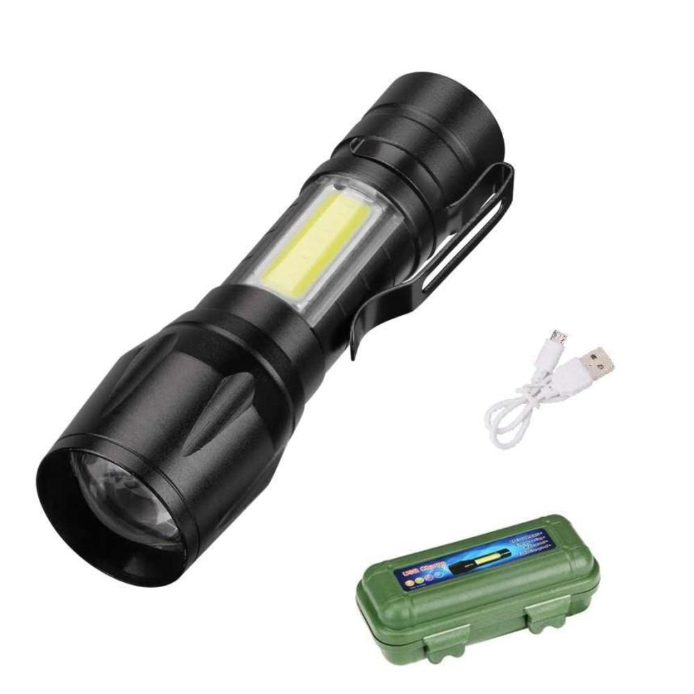 Фонарь кит. ZOOM YYC 520 БОКС ПЛАСТИК