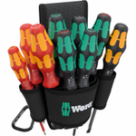 Набор отверток WERA 9620/1 с поясной сумкой 05136032001