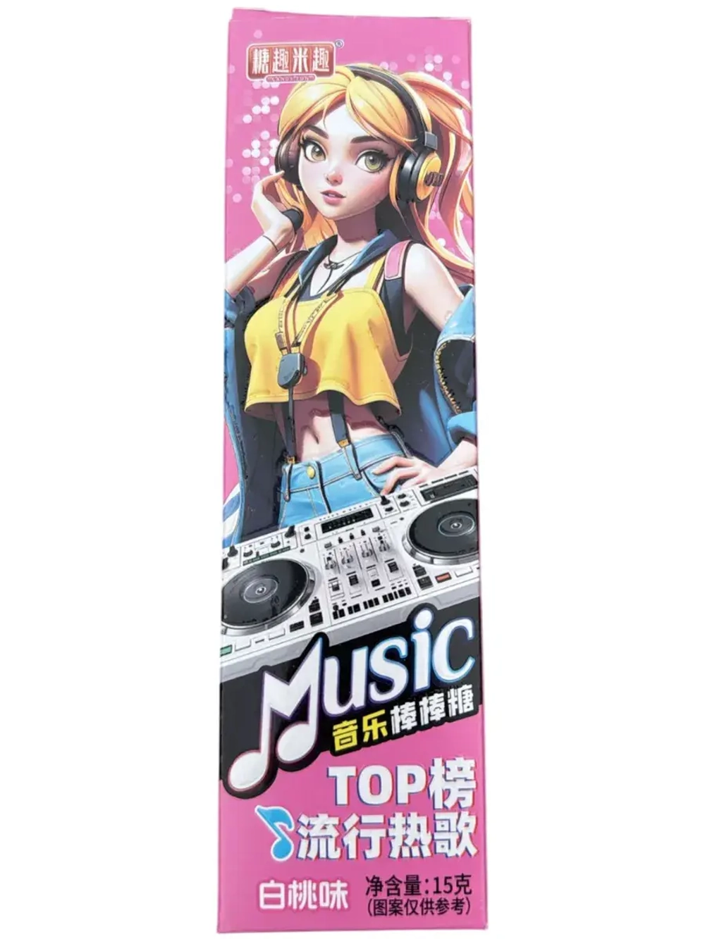 Музыкальные леденцы "Рок-Гитара" в Аниме стиле 15 г * 2 шт