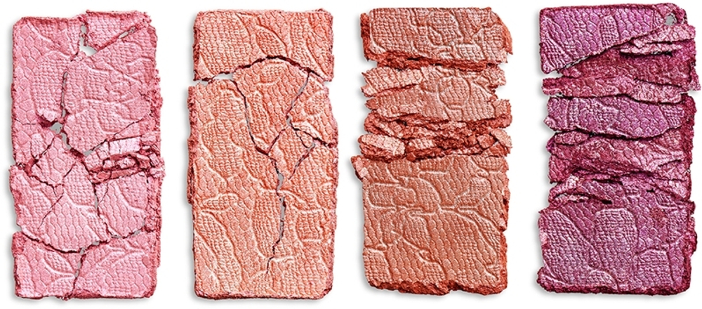 Makeup Revolution Vintage Lace - розовая палитра, 4× 5 g