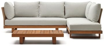 Raco 5-местный угловой диван и журнальный столик из массива акации La Forma Испания 