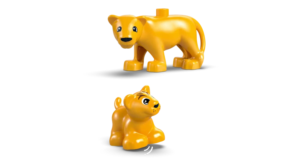 Конструктор LEGO Duplo 10941 Семейства диких животных: Пингвины и львы
