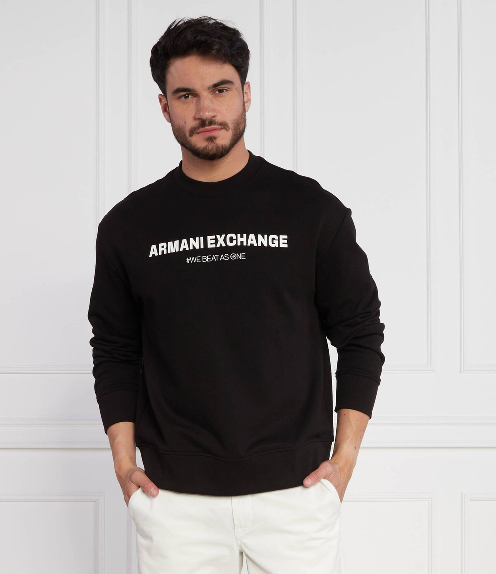 Худи Armani Exchange - черный(6RZMHG ZJDGZ)