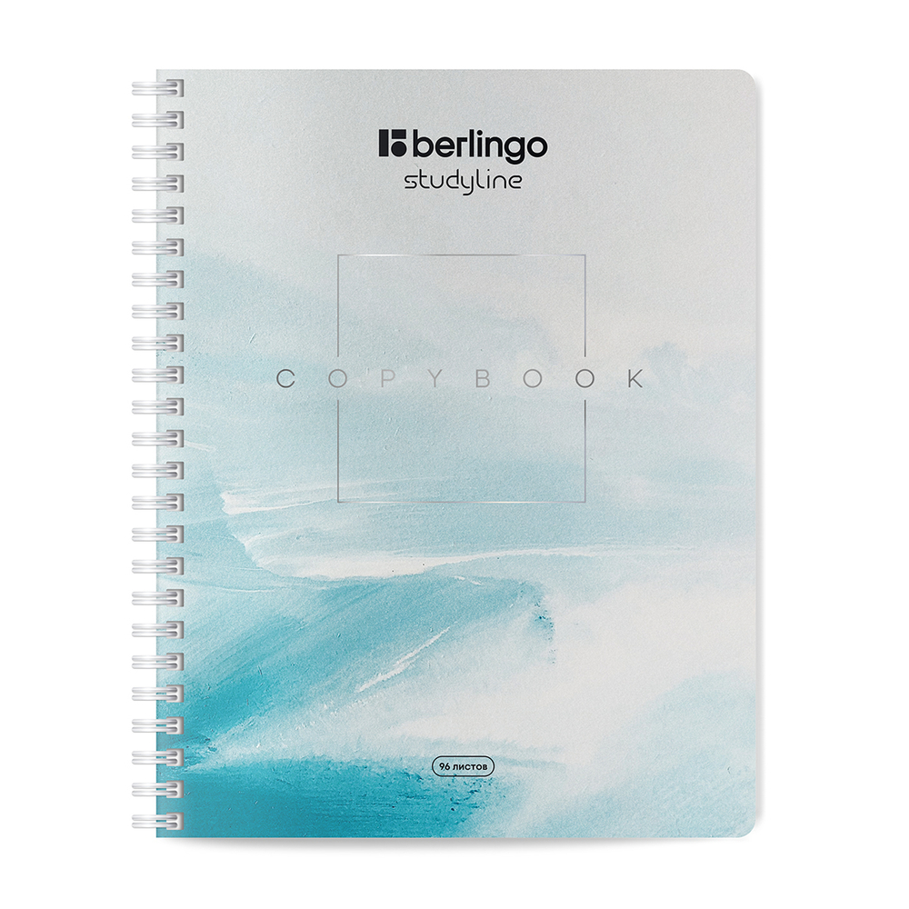 Тетрадь 96л., A5, клетка Berlingo "Color Storm", 80г/м2, ассорти