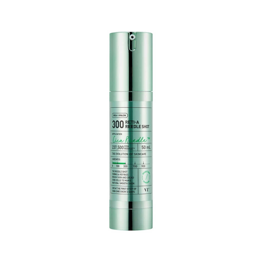 Бустер-сыворотка с микроиглами и ретинолом и бакучиолом VT Cosmetics Reti-A Reedle Shot 300 50 мл